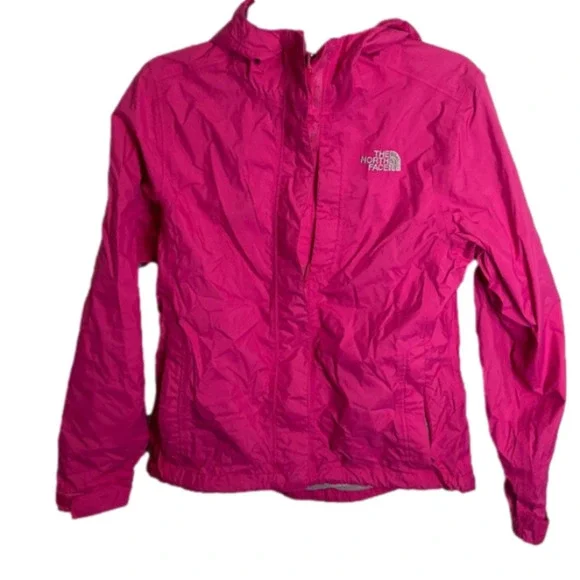 THE North Face Hot Pink Windbreaker size XS Women’s - Picture 1 of 6